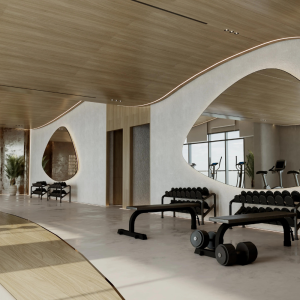 FULLY EQUIPPED GYM